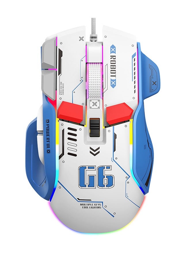 HXSJ G6 RGB Wired Gaming Mouse - Image 1