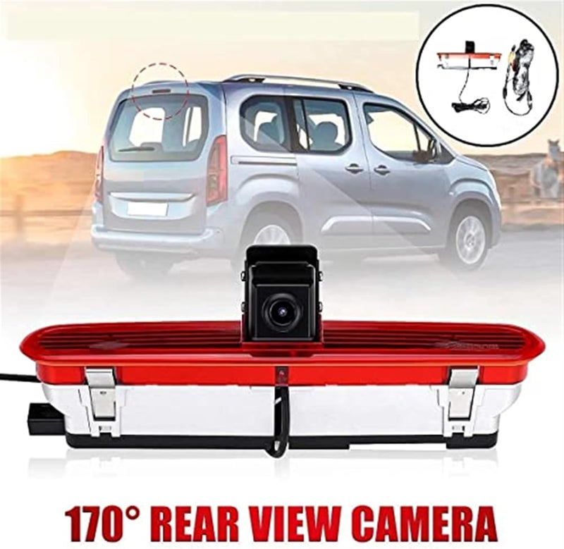 Yurefax HD 720P Brake Light Camera with Monitor - Image 2