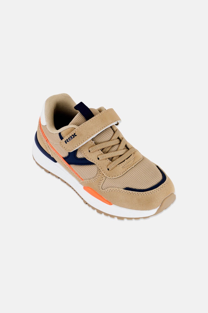 RBX Kids Boy Velcro Closure Outdoor Shoes, Tan - Image 1