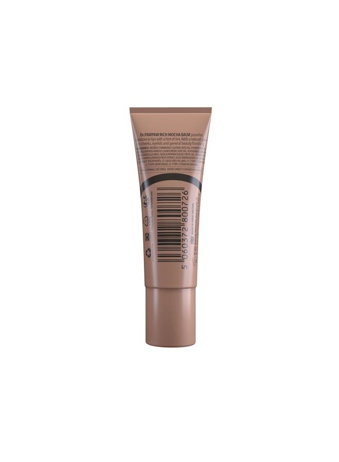 Dr. PAWPAW ORIGINAL BALM Multipurpose Tinted - Lip Moisturizer with Buildable Color - Natural Tinted Lip Balm - Lip Balm for Sensitive Skin - Rich Mocha - 0.33 oz - Image 2