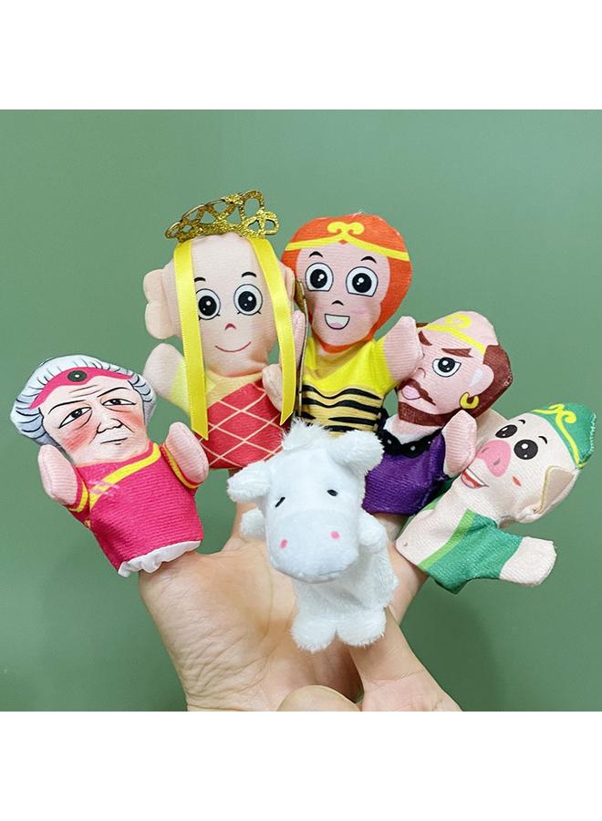 Bluejw Pupils Journey To The West Finger Monk Monkey King Finger Doll Yiwu Plush Toy Cross-border New Wholesale - Image 1