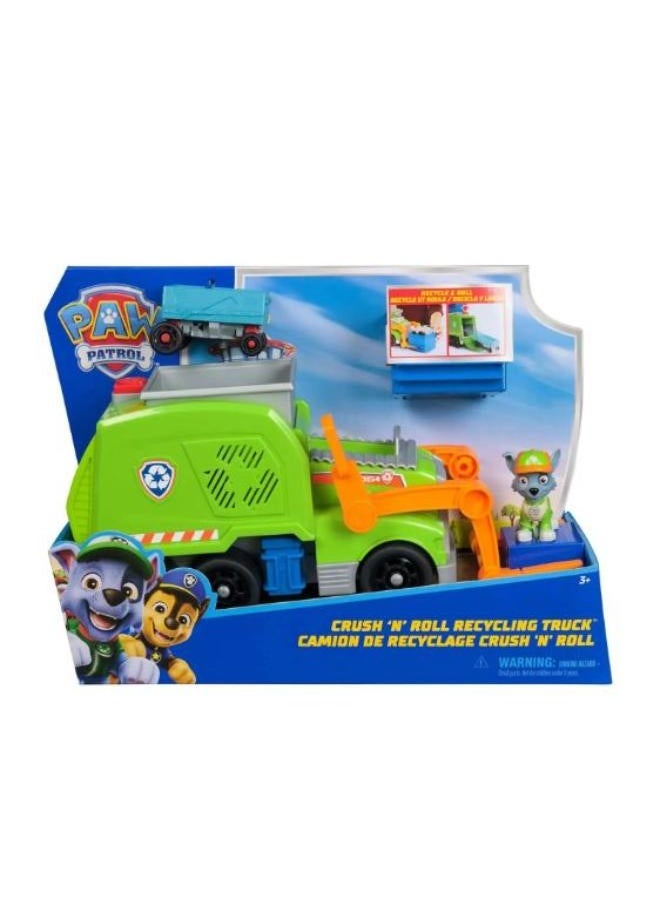 PAW PATROL Paw Patrol Crush 'N' Roll Recycling Truck  - Image 3