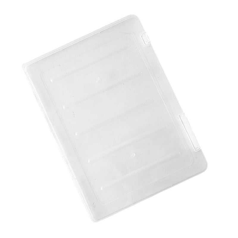 Transparent File Box: Extra Large Capacity Waterproof & Dustproof Portable Project Case - Secure Double Buckle Design Clear File Organizer for Home Office School Library Document Storage - Image 3
