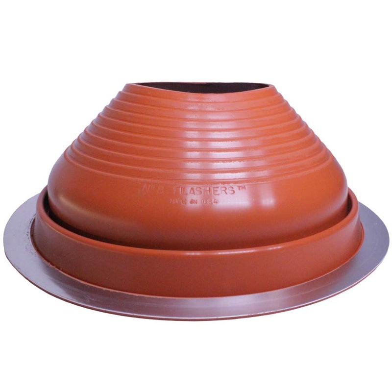 Flashers 8 Silicone High Temp Flexible Roof Jack Pipe Boot Metal Roofing Pipe Flashing Pipe OD 7 to 13 100 Made in The USA