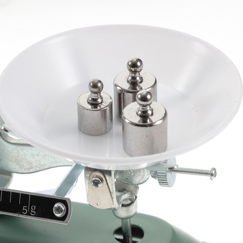 Portable Balance Scale with Weights Tweezers for Classroom Science Experiments Lab Tools - Image 4