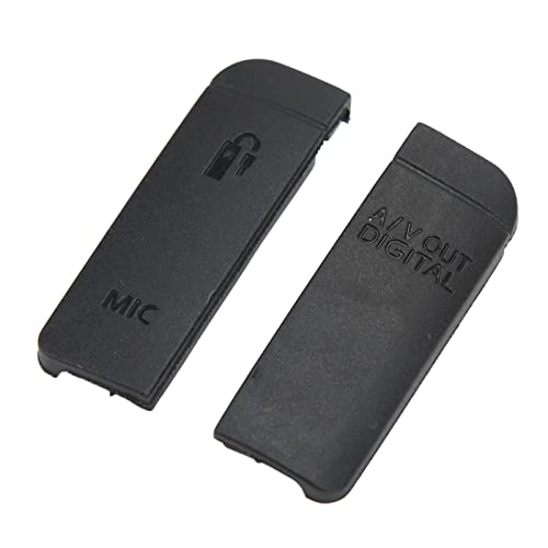 Yoidesu Replacement Side Door for, Comfortable Rubber USB Side Door Camera Data Interface Protective Cover for 6D - Image 1