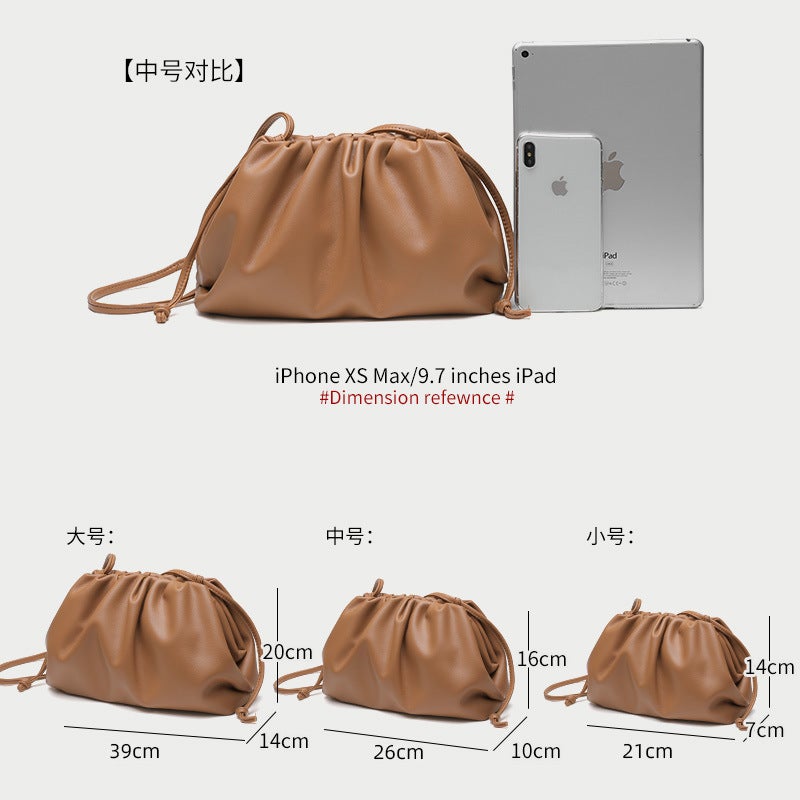 Fashion Women'S Bag Messenger Bag Women'S Cloud Bag Women'S 2022 New Bag Underarm Bag Bag Bag Dumpling Bag - Image 4