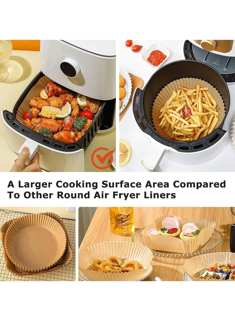 100PCS Air Fryer Disposable Paper Liner, Air Fryer Liners Square, Baking Paper for Air Fryer Water-proof, Parchment Paper for Baking Roasting Microwave - Image 5