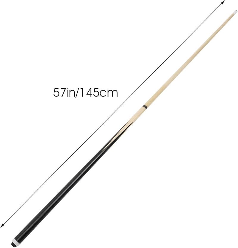 عصا البلياردو الأمريكية من الخشب الصلب للاستخدام المحترف والمنزلي مع قبضة مريحة - Image 3