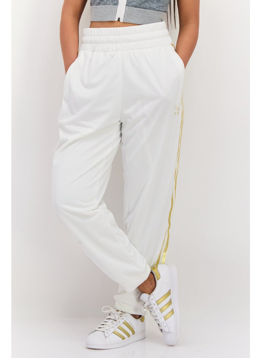 adidas Originals - Women Sportswear Fit Brand Logo Training Sweatpants, White - Image 1