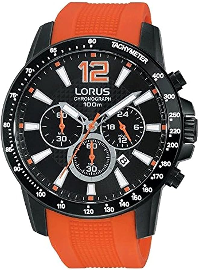 لوراس ساعة رجالية بسوار سيليكون كرونوغراف Rt357Ex9