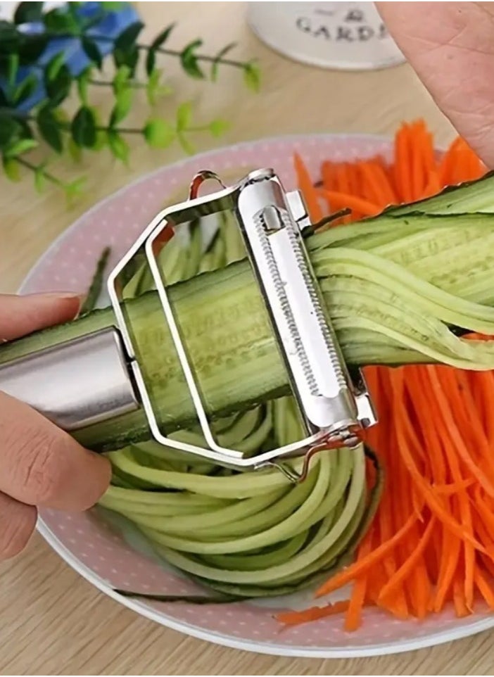 Generic - Vegetable Peeler: Sleek and Practical Design • Quick and Easy Peeling: Perfect for the Kitchen • Comfortable Handle: Ease During Use • Made of Stainless Steel: Long-lasting Performance • Versatile Tool: For Peeling Vegetables and Fruits  Vegetable Peeler • Sleek Design • Quick Peeling • Comfortable Handle • Stainless Steel • Daily Use • Easy to Clean • Versatile • Kitchen Tools • Cooking Accessories - Image 1
