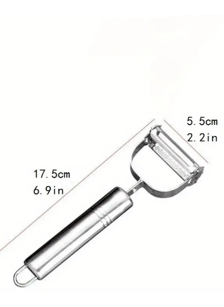 Generic - Vegetable Peeler: Sleek and Practical Design • Quick and Easy Peeling: Perfect for the Kitchen • Comfortable Handle: Ease During Use • Made of Stainless Steel: Long-lasting Performance • Versatile Tool: For Peeling Vegetables and Fruits  Vegetable Peeler • Sleek Design • Quick Peeling • Comfortable Handle • Stainless Steel • Daily Use • Easy to Clean • Versatile • Kitchen Tools • Cooking Accessories - Image 1