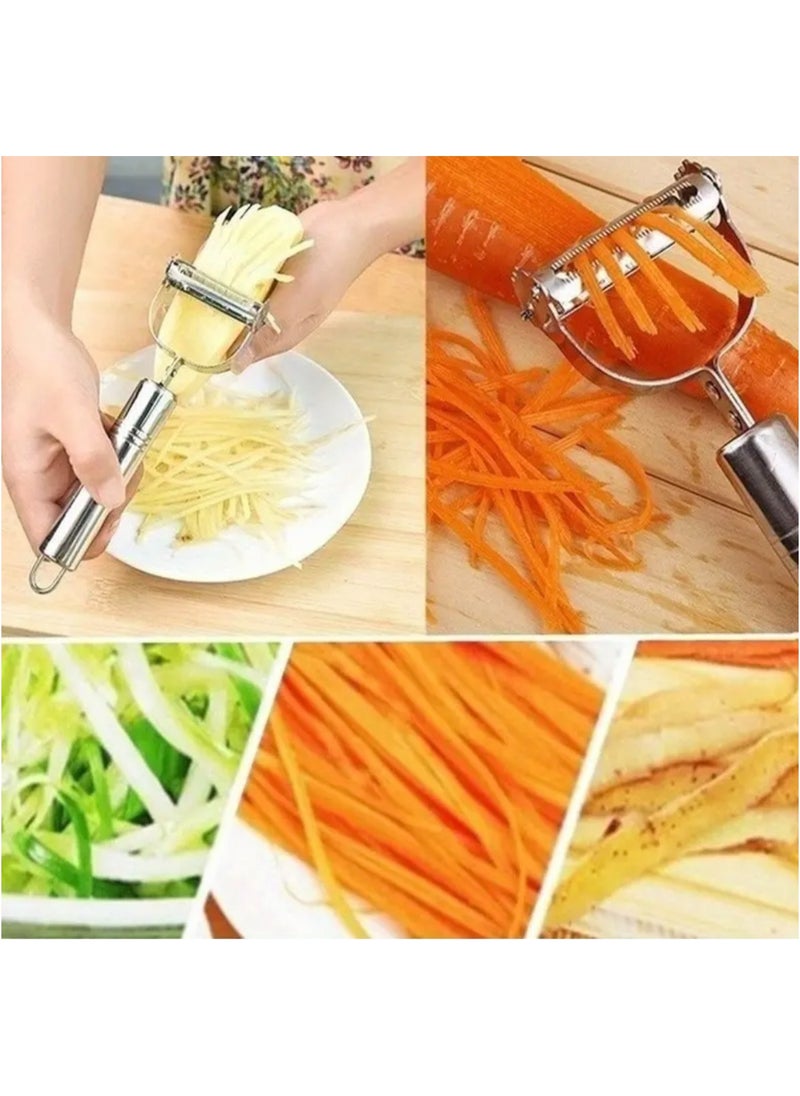 Generic - Vegetable Peeler: Sleek and Practical Design • Quick and Easy Peeling: Perfect for the Kitchen • Comfortable Handle: Ease During Use • Made of Stainless Steel: Long-lasting Performance • Versatile Tool: For Peeling Vegetables and Fruits  Vegetable Peeler • Sleek Design • Quick Peeling • Comfortable Handle • Stainless Steel • Daily Use • Easy to Clean • Versatile • Kitchen Tools • Cooking Accessories - Image 1