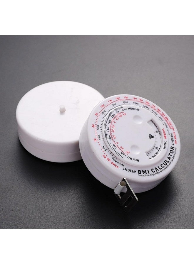 Beauenty BMI Measuring Tape 150cm BMI Wheel Calculator Body Mass Index Calculator, Body Tape Measure for Body Waist Weight Health Accurate Measurement - Image 5