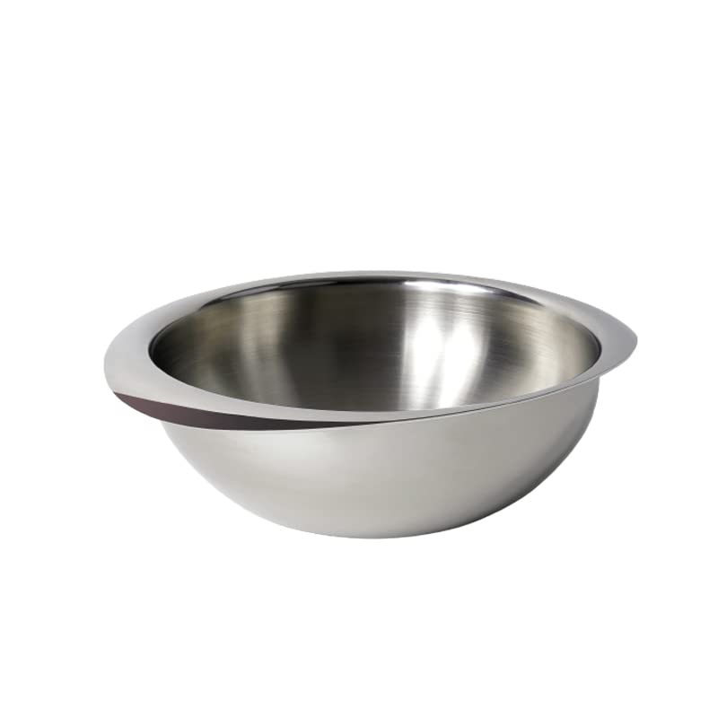 Meyer Trivantage Nickel Free Stainless Steel Triply Tasla | Steel Kadai Heavy Bottom | Tasla Kadhai | Triply Deep Kadai Without Handle | Gas and Induction Base, 26cm - Image 1
