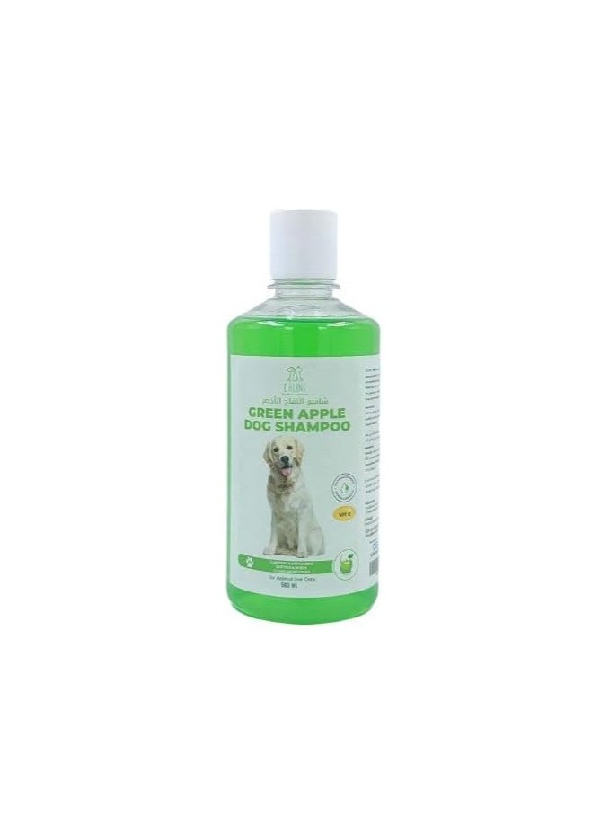 Green Apple Dog Shampoo – Refreshing & Gentle Cleaning, 500ml Bottle - pzsku/Z3FCADF09BD2C583749E5Z/45/_/1732811799/cd090aae-540a-4d5b-be1e-7ca6e8799147