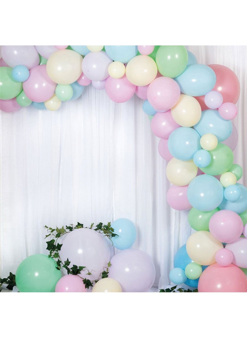 Balloonking Balloon Arch Pastel Mix 5 Colors DIY 5m - Image 1