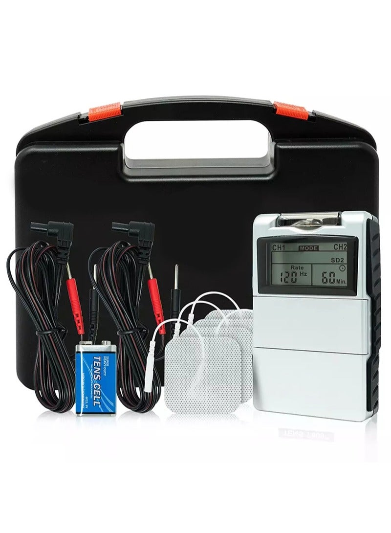 tens Home Use Body Plus Massager 15 Modes Pain Relief  Electric Physical Therapy Device  - Image 1