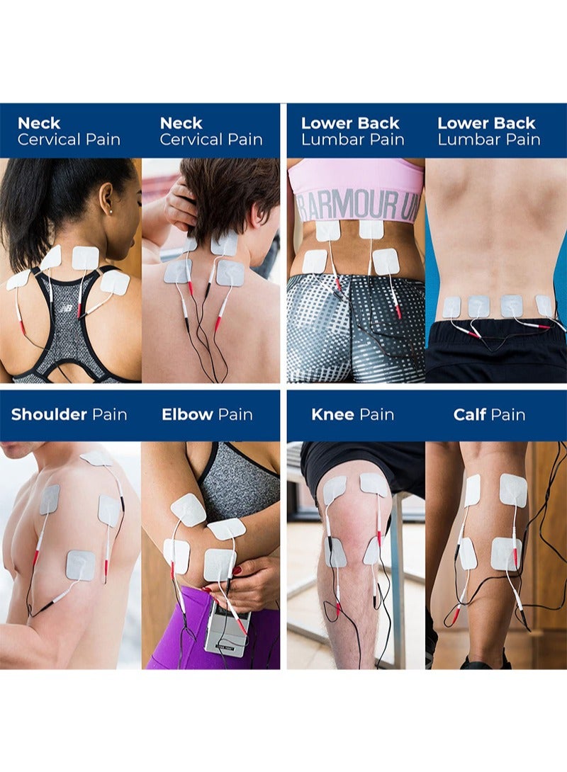 tens Home Use Body Plus Massager 15 Modes Pain Relief  Electric Physical Therapy Device  - Image 3