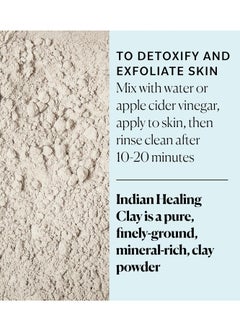 Sky Organics Indian Healing Clay With Detoxifying Bentonite Clay 454 g  - Image 4