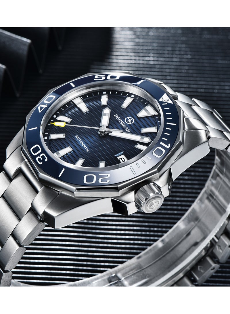 بيرسيجار ساعة ميكانيكية من بيرسيجار تايم كرافت بسوار من الفولاذ المقاوم للصدأ - Image 2