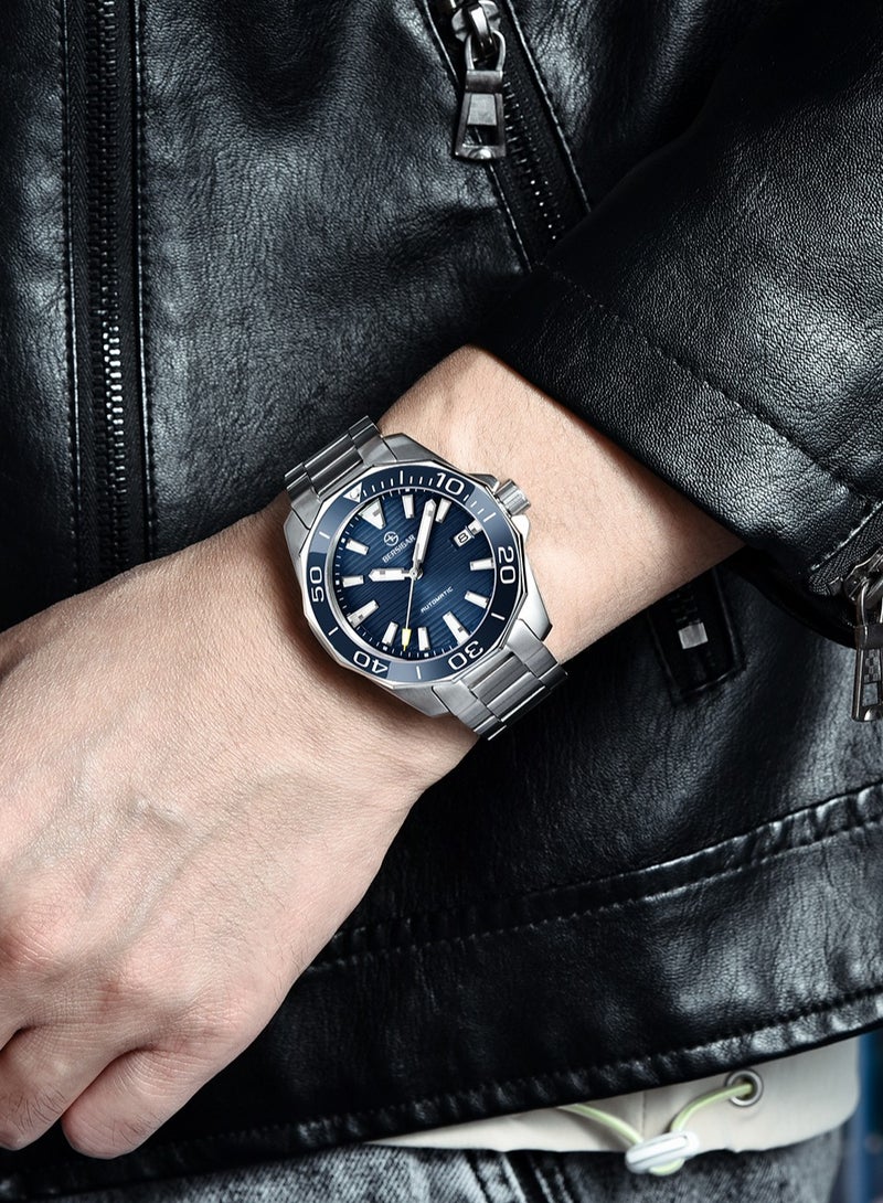 بيرسيجار ساعة ميكانيكية من بيرسيجار تايم كرافت بسوار من الفولاذ المقاوم للصدأ - Image 4