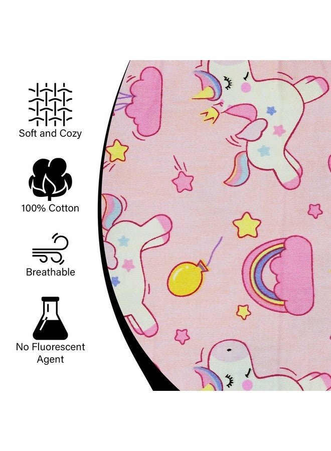 CUXFLS Baby Strap Cover for Children, 2 Pcs Infant Car Seat Belt Cover Pad, Neck Pad Protector for Kids Newborn Toddlers (Pink Unicorn) - Image 3