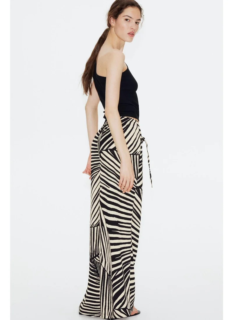 H&M Wide pull-on trousers
