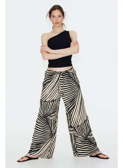 اتش اند ام Wide pull-on trousers