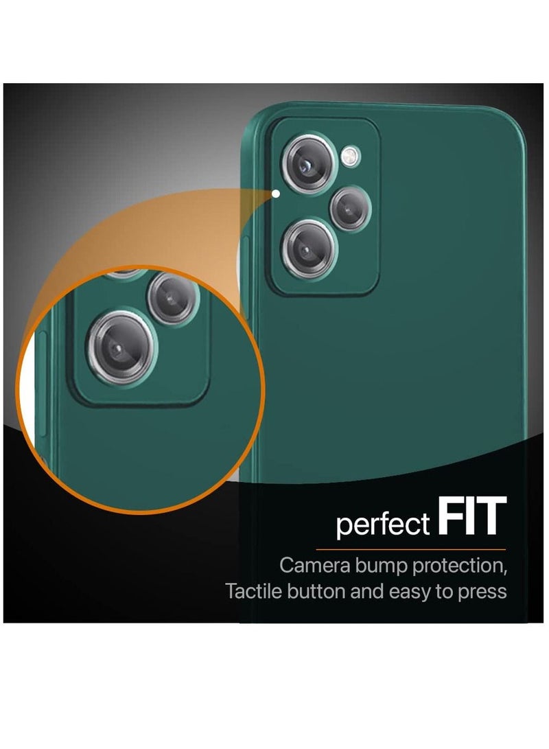 Olliwon Camera Protection Ultra Slim Soft TPU Silicone Case Cover For Xiaomi Poco X5 Pro 5G Green - Image 2