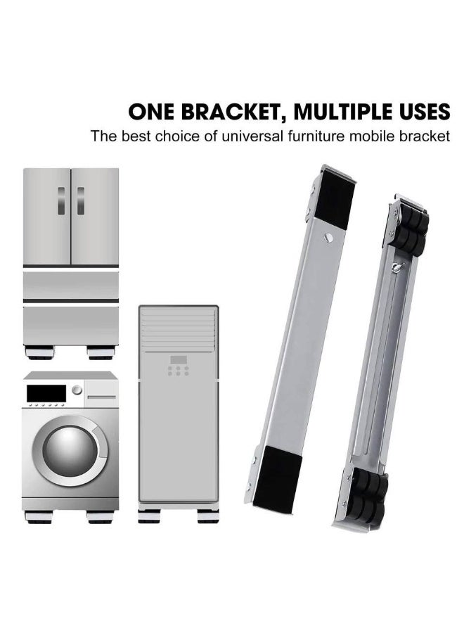 حامل آلة نقل الأثاث، أسطوانة متحركة قابلة للتعديل للأجهزة المنزلية - Image 2