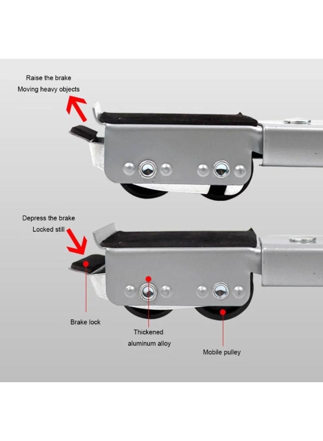 حامل آلة نقل الأثاث، أسطوانة متحركة قابلة للتعديل للأجهزة المنزلية - Image 5