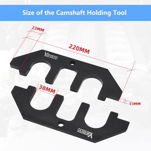 Yuesstloo Camshaft Holding Alignment Timing Tool, Compatible with Ford F150 Mustang 5.0 Coyote V8 Engine 2010-2014, Compatible with The First Generation 5.0 Coyote Engine, Cam Locking Timing Tool - Image 5