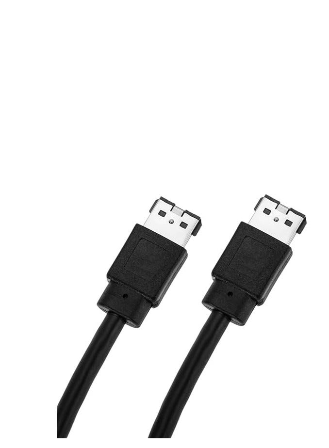 Cable eSATA To eSATA connectors, such as external hard drives - Black - Image 2