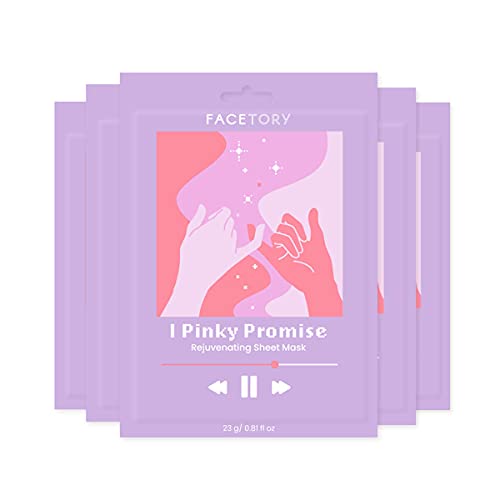 FACETORY K Beauty Face Mask Skin Care – Radiance & Hydration Sheet Mask for Radiant Skin (5 Pack) | Bachelorette Favors & Girls Night Must-Have - Image 1