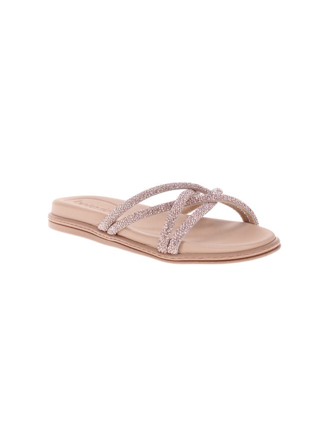 Beira Rio Embellished Flat Sandals - Image 5