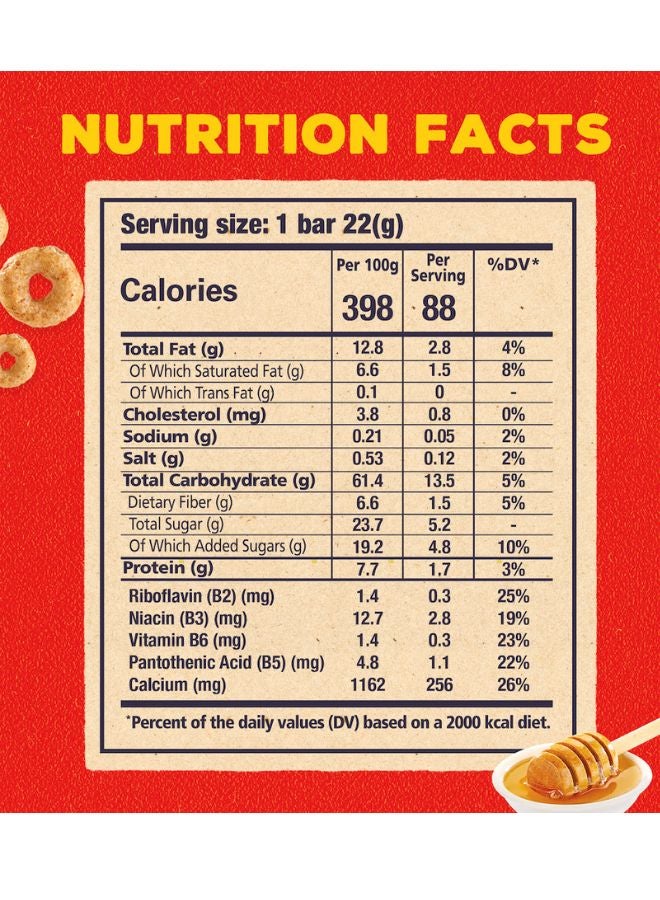 Cheerios Honey Cereal Bar - Image 2