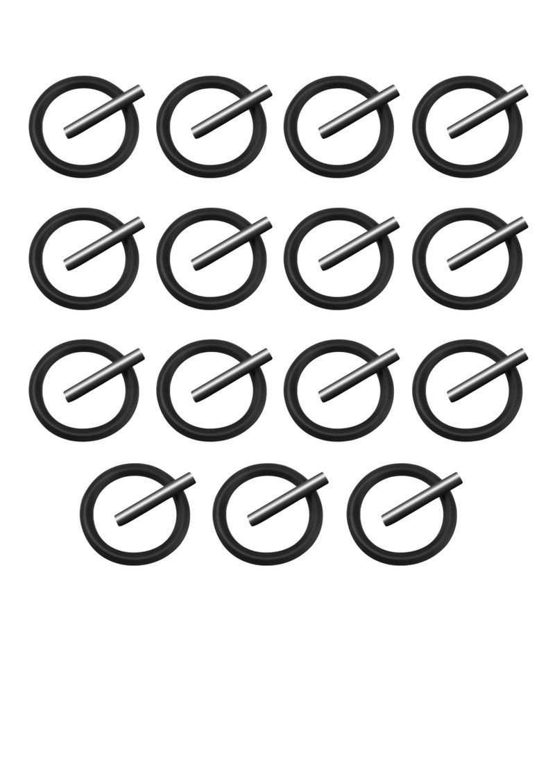SYOSI 120 Pcs Replacement Pin and O-Ring,4mm Impact Ring and 3x25mm Socket Pins for 1/2" Impact Socket Scaffolders for Impact Wrench, Pressure Washer (60 Pairs)  - Image 1