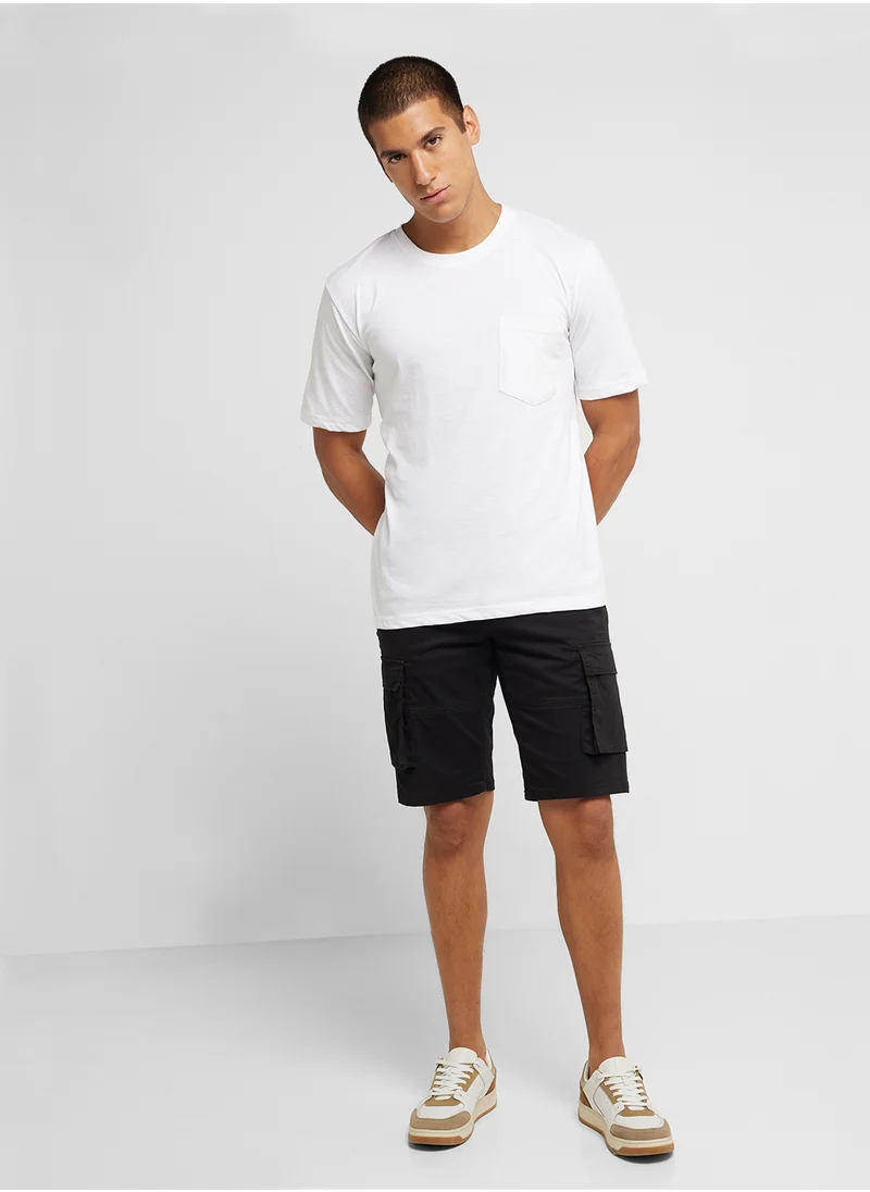 Seventy Five Basics Oversized Pocket Tee