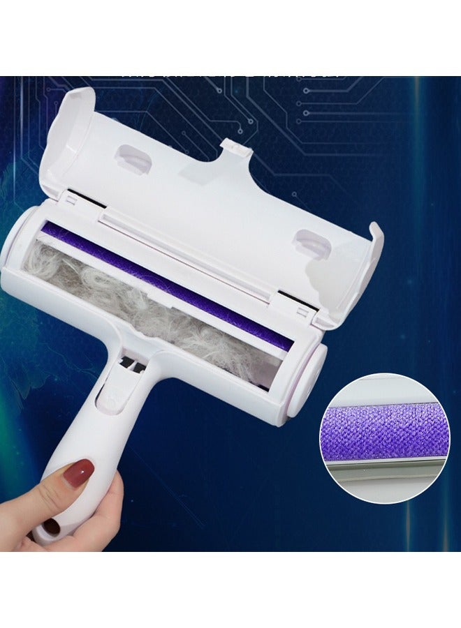 rocooart Pet Hair Removal Roller Tool - Cat and Dog Hair Remover for Furniture, Couch, Carpet, Clothing and Bedding - Portable, Multi-Surface Fur Removal Tool - Image 2