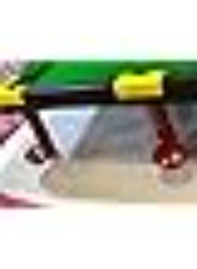 طاولة بلياردو مصغرة للأطفال 95×30×30 سم – لعبة رياضية تعليمية مع كرات ملونة وعصي خشبية – Mini Pool Table - Image 4