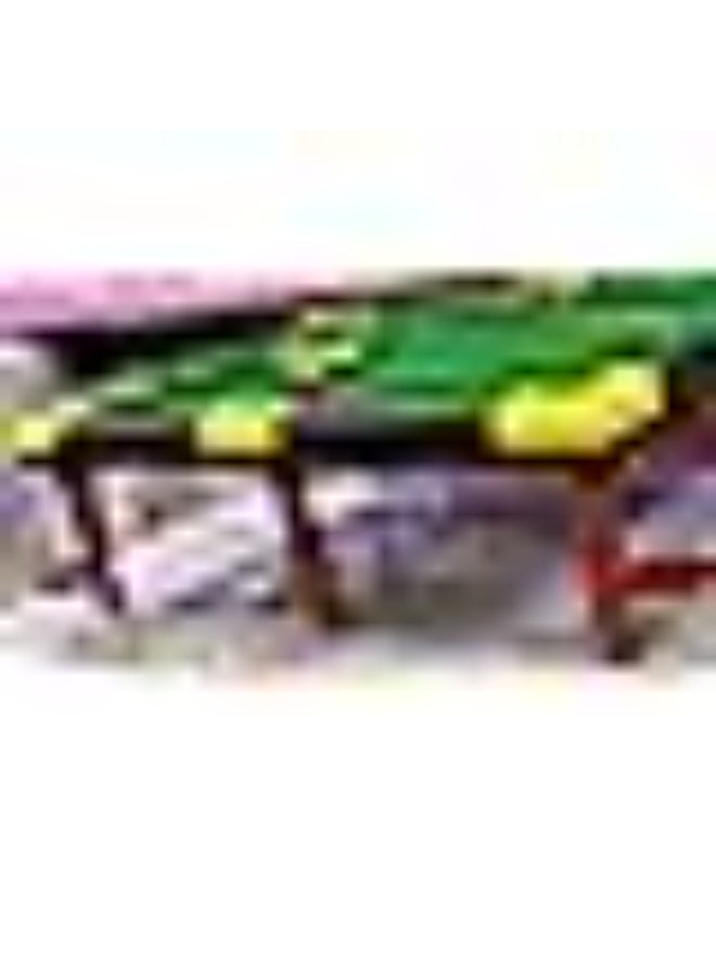 طاولة بلياردو مصغرة للأطفال 95×30×30 سم – لعبة رياضية تعليمية مع كرات ملونة وعصي خشبية – Mini Pool Table - Image 5