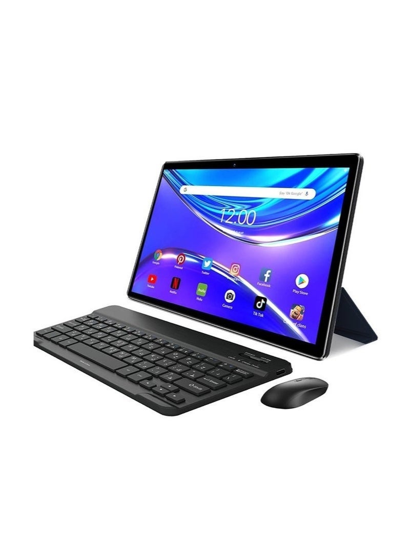 AirTab تابلت أندرويد 13 بحجم 10.1 بوصة U25 PRO، سعة 1TB، ذاكرة RAM 16GB، شريحة مزدوجة LTE وواي فاي، رباعي النواة - ذهبي | مع قلم لمسي ولوحة مفاتيح | تابلت قوي شامل للعمل والدراسة والترفيه - Image 3