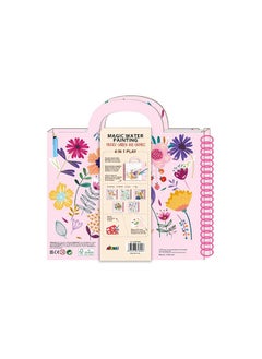 Avenir Magic Water Painting Fantasy Garden Mess-free Reusable Coloring Book With Water Pen and Stickers Hours of Creative Fun and Learning for Kids 3+  - Image 3