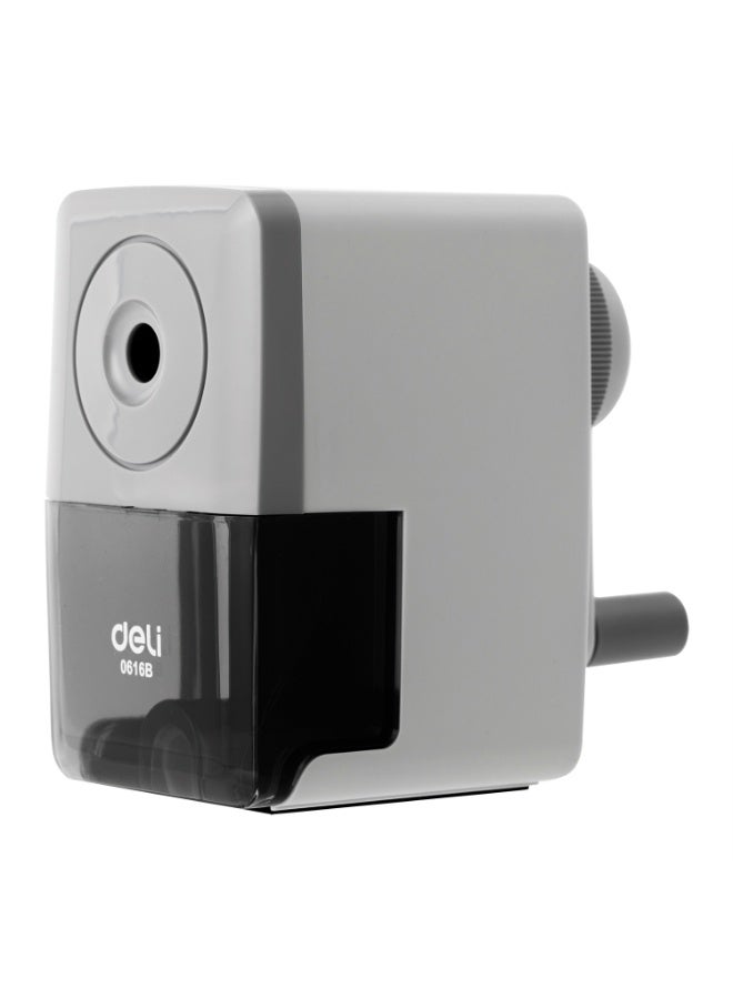 Deli E0616B Auto-Feed Rotary Pencil Sharpener 1 piece, Smooth Sharpening, Avoid Lead Breaking, Graphite Pencil Compatible (90x102x54mm, φ8mm) - Image 3