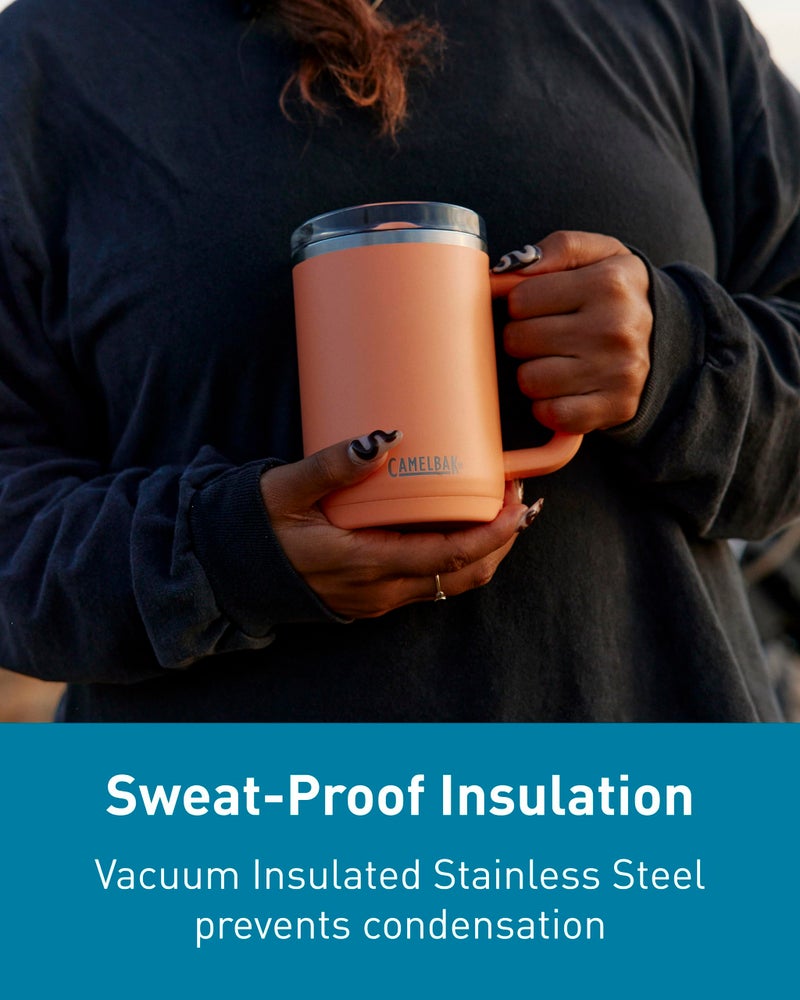 CamelBak Thrive Drinkware Insulated Stainless Steel Mug Purple Sky, 16oz - Image 3