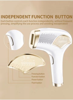 Vicalo Laser Hair Removal IPL Permanent Home Hair Removal Device for Facial Peach Fuzz, Underarms, Bikini Line and Legs  - Image 5