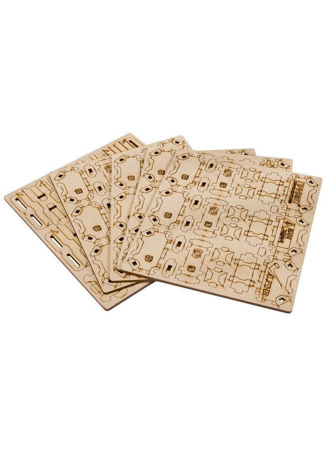 The Broken Token Mettle Shell Crates - MDF Terrain Objects for Sci-Fi Games and Wargaming - Image 2