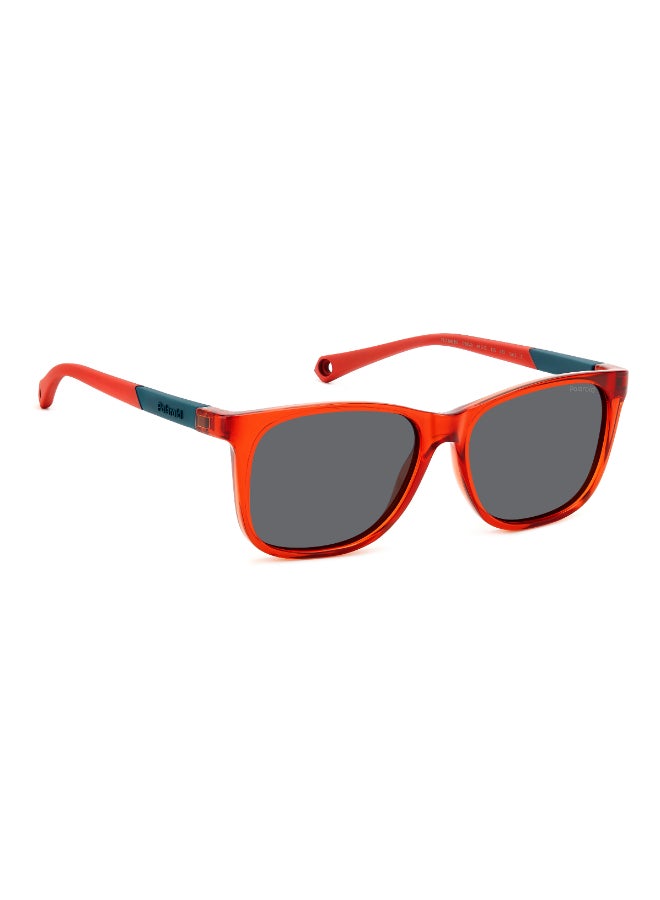 POLAROID KIDS PLD 8058/S Sunglasses Red Rectangular - Image 2